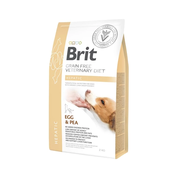 Brit Veterinary Diets Hepatic májtámogató kutyatáp 12 kg