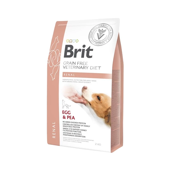 Brit Veterinary Diet Renal gabonamentes kutyatáp 12kg