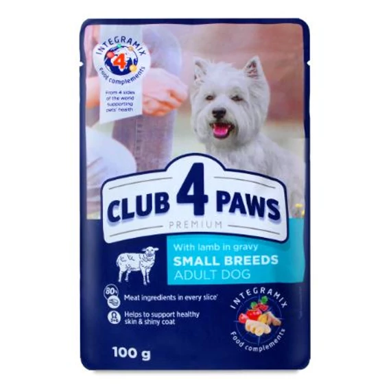 Club 4 paws Adult Alutasak Bárány 100g