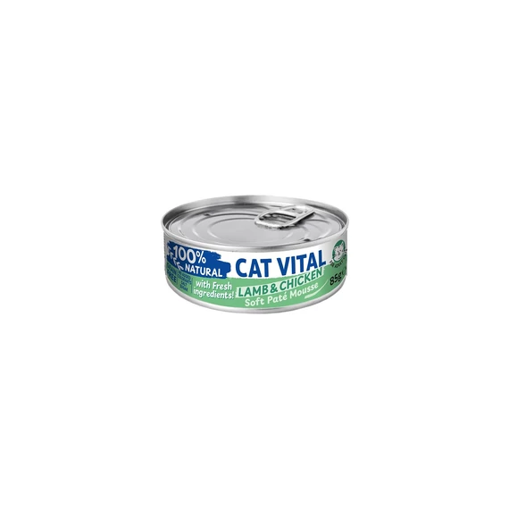 Cat Vital konzerv krémes pástétom báránnyal és csirkével 85g felnőtt macskáknak