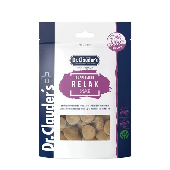 Dr.Clauder’s Relax Snack – nyugtató kutyafalat szilveszterre, 150g