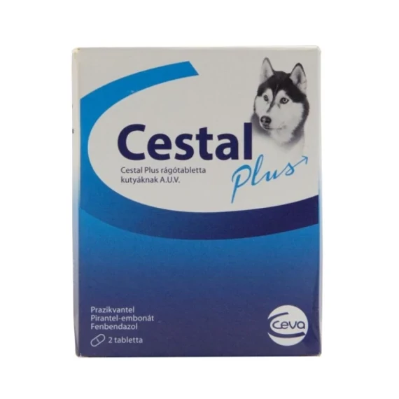 Cestal Plus rágótabletta kutyáknak féreghajtó 2 db