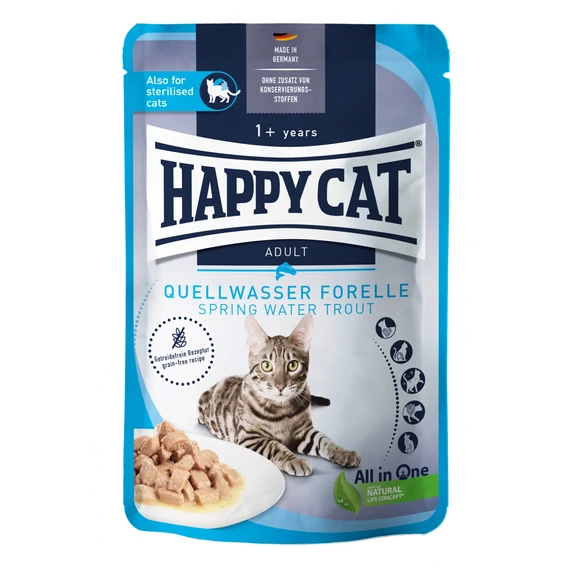 Happy Cat Culinary Pisztráng Alutasakos nedves eledel pisztránggal macskáknak