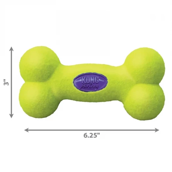 sípolós kutyacsont játék KONG AirDog Squeaker Bone M apport játék