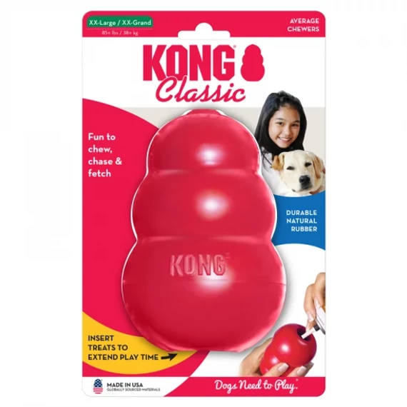 KONG Classic kutyajáték XXL tartós gumijáték nagytestű kutyáknak