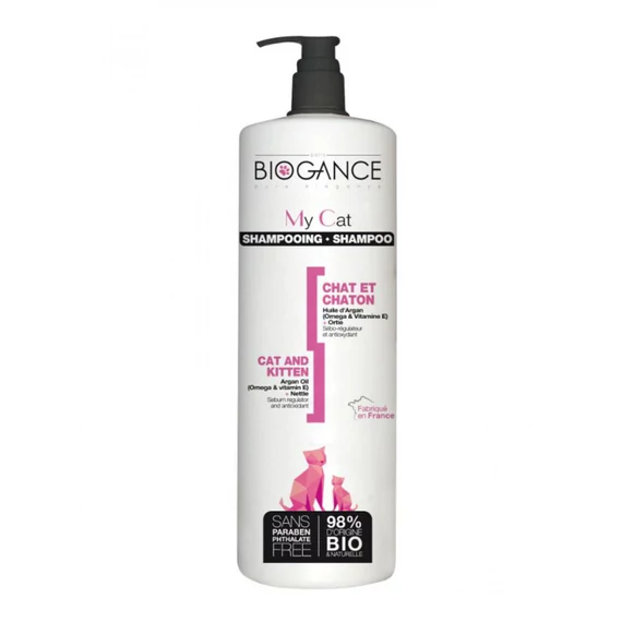 Biogance My Cat Shampoo 1l argánolajjal macskáknak