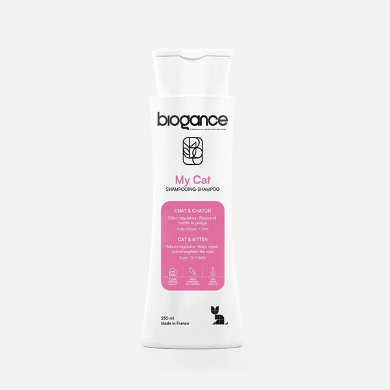 Biogance My Cat Shampoo 250 ml argánolajjal macskáknak
