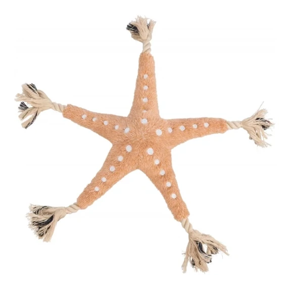 Trixie BE NORDIC Jane plüss csillag kötéllel kutyajáték 32 cm