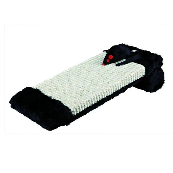 Trixie kaparófa egérrel szizál macska kaparó kis méretű játékkal natúr fekete kivitelben