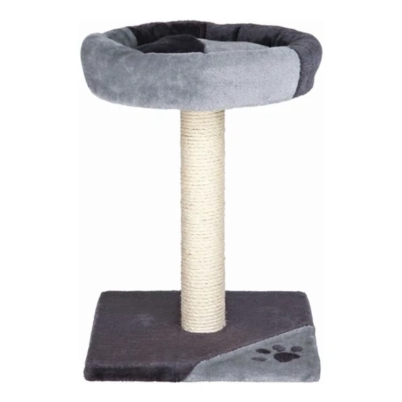 Trixie Kaparófa Tarifa 52 cm Szürke/Fekete természetes kender borítású oszloppal macskák számára