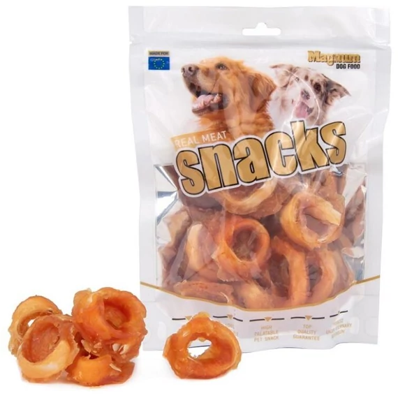 Magnum tintahal karika jutalomfalat kutyáknak 250 g puha snack