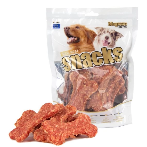 Magnum marha-rizs jutalomfalat kutyáknak 250 g puha kockák