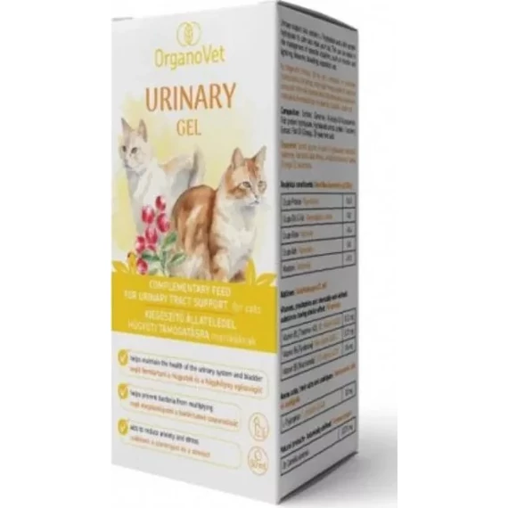OrganoVet Urinary gél macskáknak húgyúti problémákra 50 ml