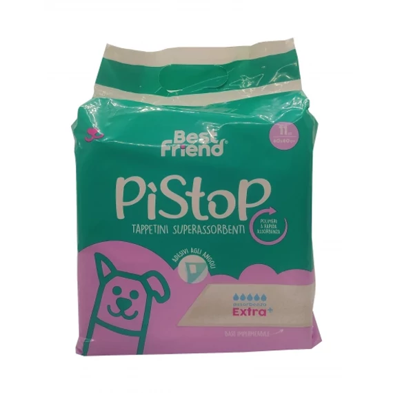 PíStop helyhez szoktató kutyapelenka 60x90 cm öntapadós 10+1 db csomag