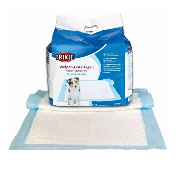Trixie Helyhez Szoktató Pelenka 50 db 40×60 cm kölyök és felnőtt kutyáknak