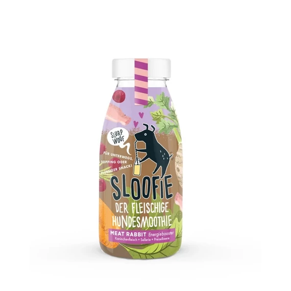 nyúlhúsos monoprotein kutyaeledel SLOOFIE Meat Rabbit kiegészítő