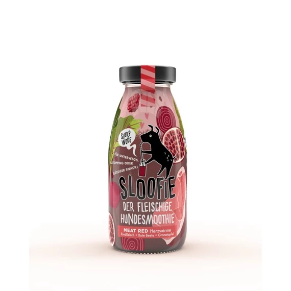 marhahúsos monoprotein kutyaeledel SLOOFIE Meat Red energiadús kiegészítő