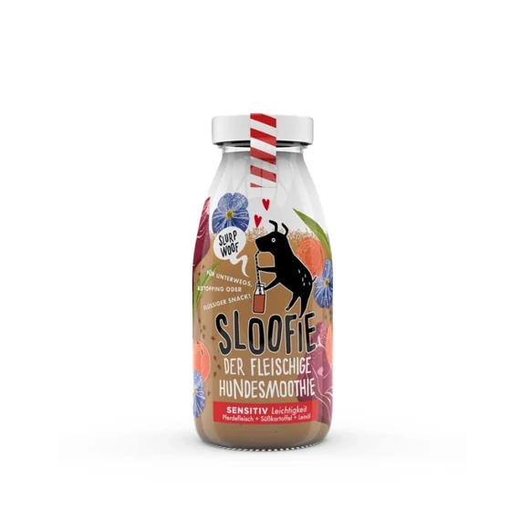 lóhúsos monoprotein kutyaeledel SLOOFIE Sensitiv érzékeny kutyáknak