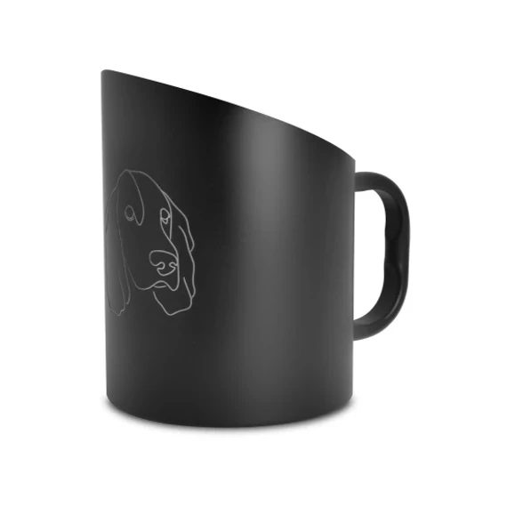 Raintech rozsdamentes tápadagoló bögre kutyás 500 ml etetőtál