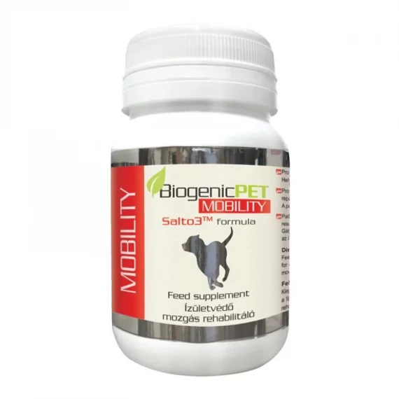BiogenicPet Mobility 60x kutya ízületvédő tabletta glükózaminnal és MSM-mel