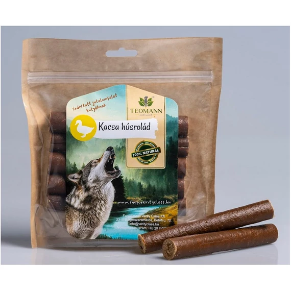 Teomann kacsás húsrolád puha jutalomfalat 5db
