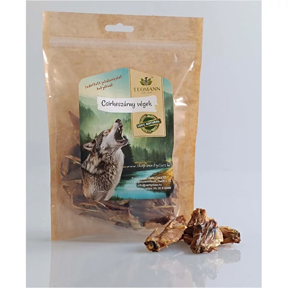 Teomann szárított csirkeszárny végek kutyáknak 250 g