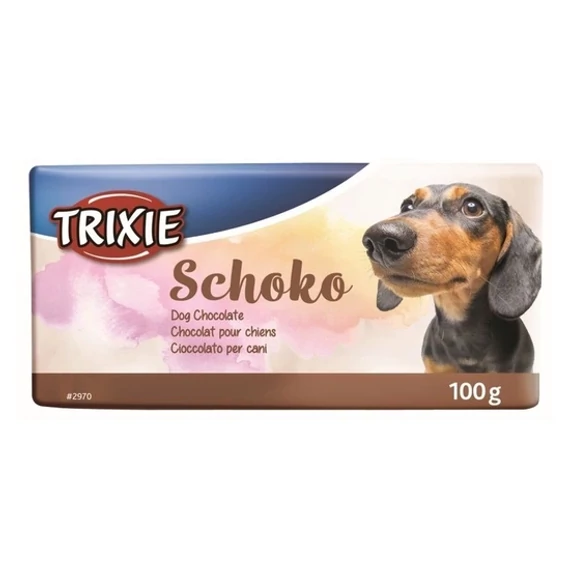 Trixie csokoládé kutyáknak 100g jutalomfalat tréninghez vitaminos energiadús snack