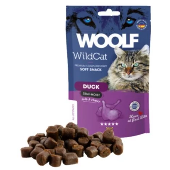Woolf Wildcat kacsás jutalomfalat kutyáknak 50 g